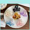 Stylish Floral Decorative Hair Claw Clips In Luxurious Acetate Material For Women