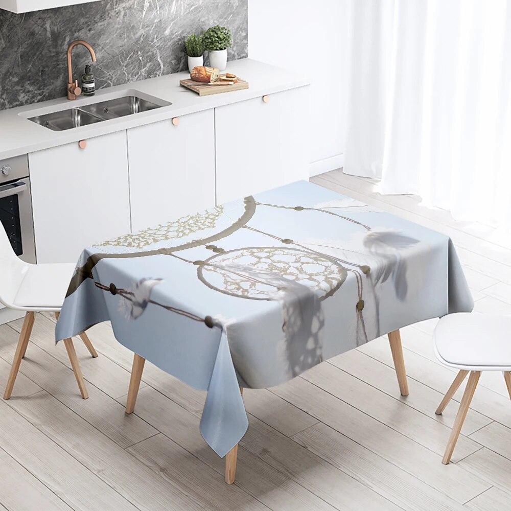 Traumfänger Tischdecke Party Restaurant Bankett Dekor Fleckenabweisend Wasserdicht Heimtischdekoration