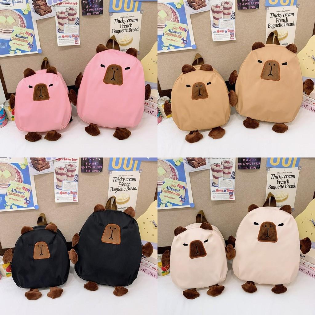 Child Backpack Capybara With Cute Animal Design For School And Outings