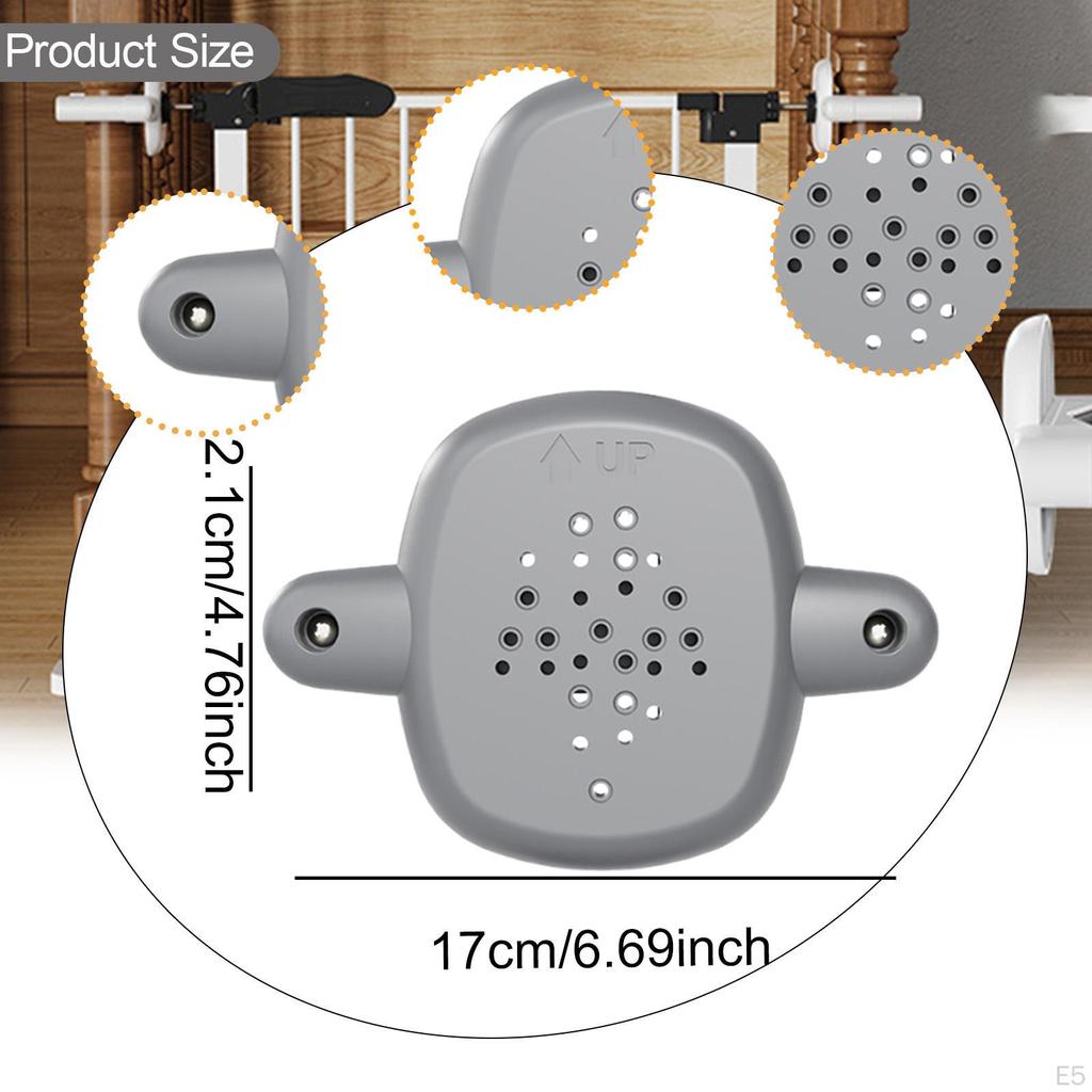 2 Pack Adapter for Pet Gate Installation on Stairs Puppies And Kittens