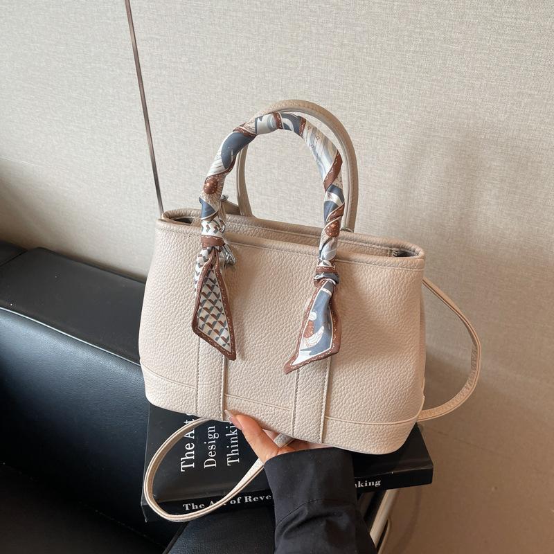 

Популярная портативная сумка-ведро женская новая высококлассная универсальная модная на плечо, мессенджер бежевый