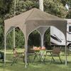 Pop Up Party Tent 194 X 194 X 245 Cm Cream