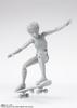 TAMASHII NATIONS Edition DX SET Color 135mm Movable Figure S.H.Figuarts Body-kun -School Life- (Gray Ver.) Approx. PVC&ABS