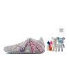 Nike Ja Morant 3 Gummy Heartbeat, Fluid Bear Abriebfeste Low-Top-Basketballschuhe Unisex Grau Pink HF2794-100(Team773--)