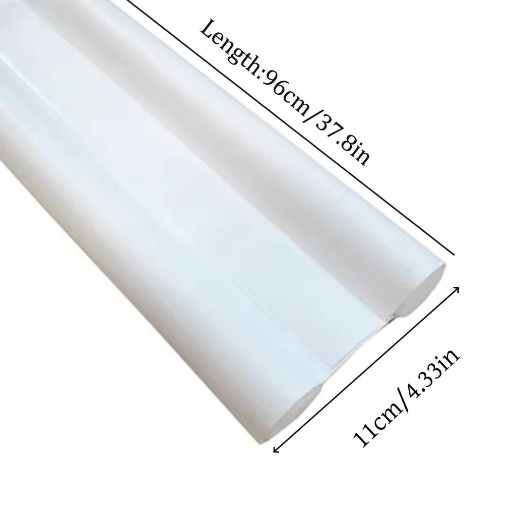 1x Windproof Seal Strip Draught Excluder Stopper Door Bottom Guard Double Protector Doorstop Dustproof Blocker Sealer Soundproof