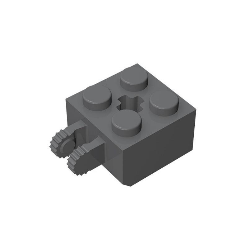 50g MOC 40902 2x2 Single-Sided Brick with Hinge Connector - Small Particle Building Block