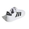 Adidas Grand Court 2.0 Little Kid White Black Kids Sneakers Cloud-White Core-Black GW6521