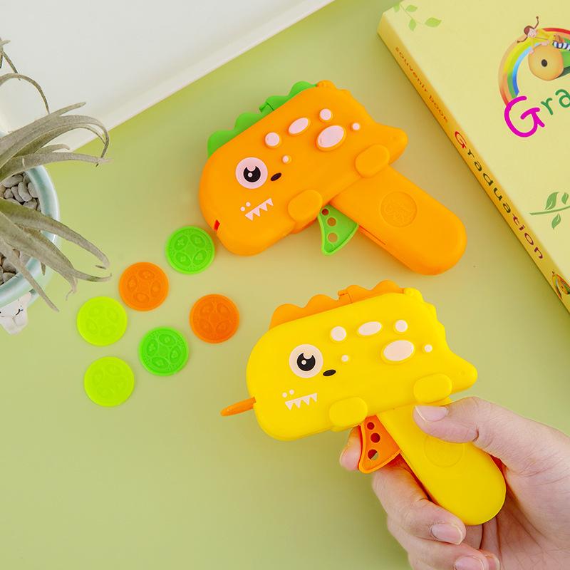 Nostalgic Dinosaur Flying Saucer Parent-Child Soft Bullet Toy Gun
