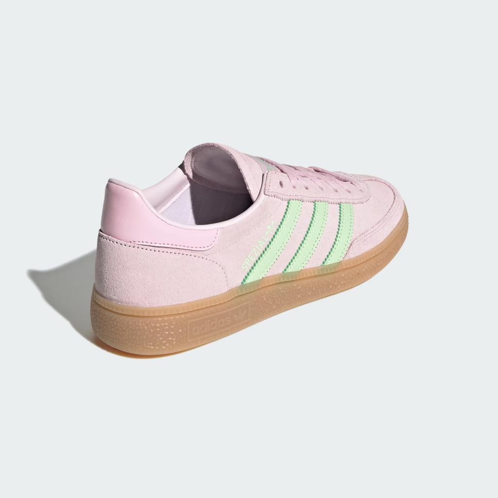 JR3640 Adidas Originals Handball Spezial Almost Pink Semi Green Spark (Women's)
