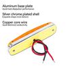 12V- 80V 6LED Trailer Side Clearance Marker Lamp Warning Lens Flashing Lights Truck Side Marker Lamp Marker