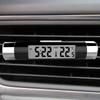 Snsowed 2 in 1 Car Watch Gauge Air Outlet Clip On LED Digital