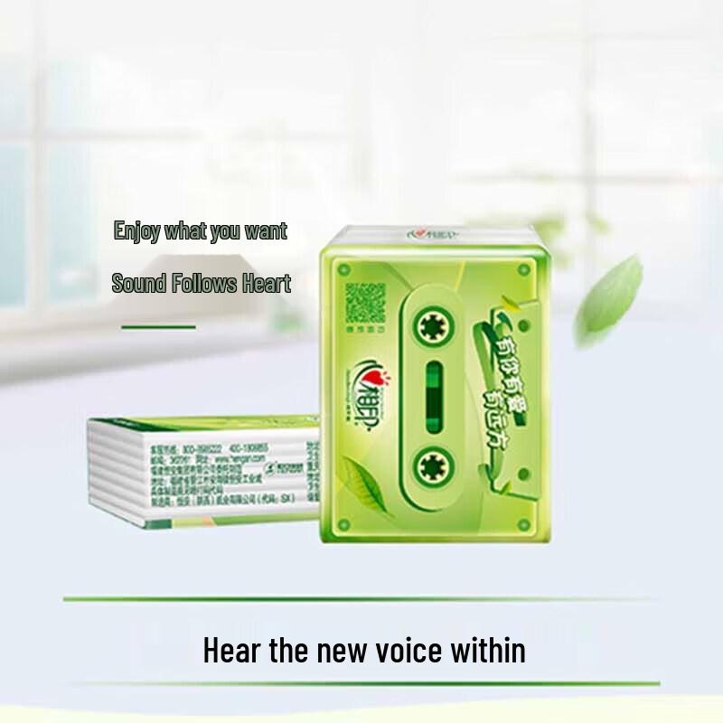 Portable 4-Ply Facial Tissues, 72-Pack Box