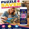Puzzle Glue 200ml Quick Drying Clear Sealer with Applicator for Jigsaw Puzzles Painting Photo Fabric Art Craft Preservation