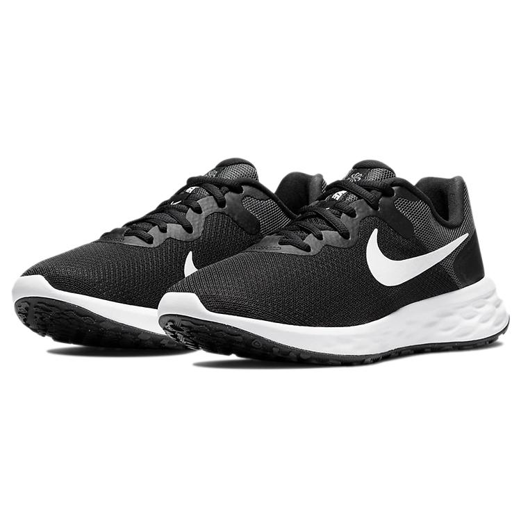 New Nike Revolution 6 Next Nature 'Black White' Women's DC3729-003