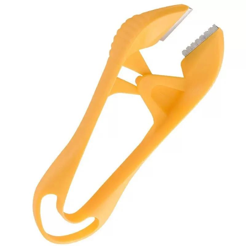 

BEPAN Garlic Stripper Manual Garlic Peeler Lightweight Practical Kitchen Tools Non-toxic Safety Gadget Garlic Peeling Clip Tweezer жёлтый