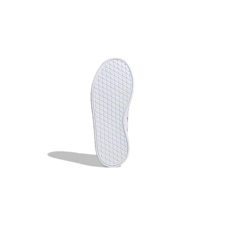 (PS) adidas VL Court 2.0 Cmf 'White Pink' Kids' EG3880
