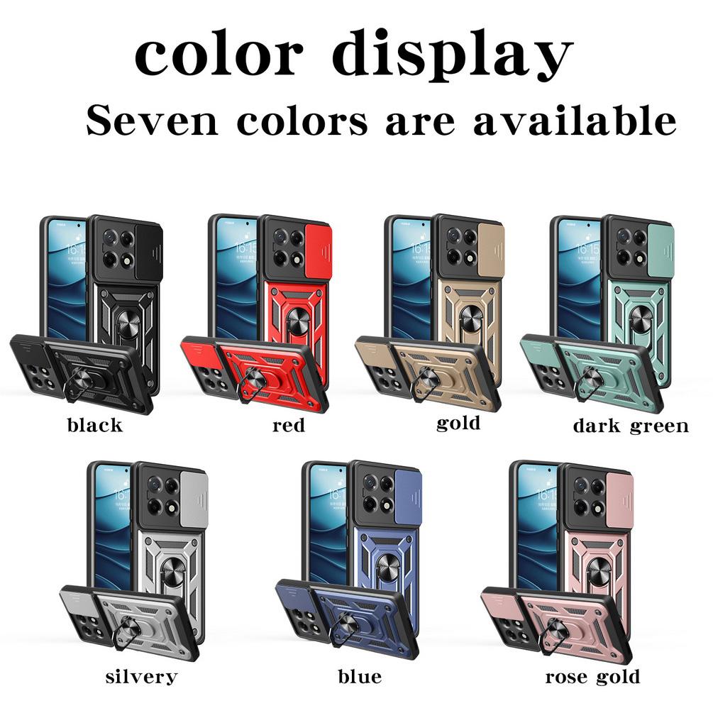 Camera Protect Case for Tecno Camon 30S Camon30 Premier Camon 30 Pro 20 Pro 19 18 18P Armor Hybrid Metal Ring Holder Back Cover