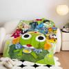 Anime K-Keroro G-Gunso Throw Flannel Throw Blanket, Lightweight Cozy, Durable Washable cute Cool