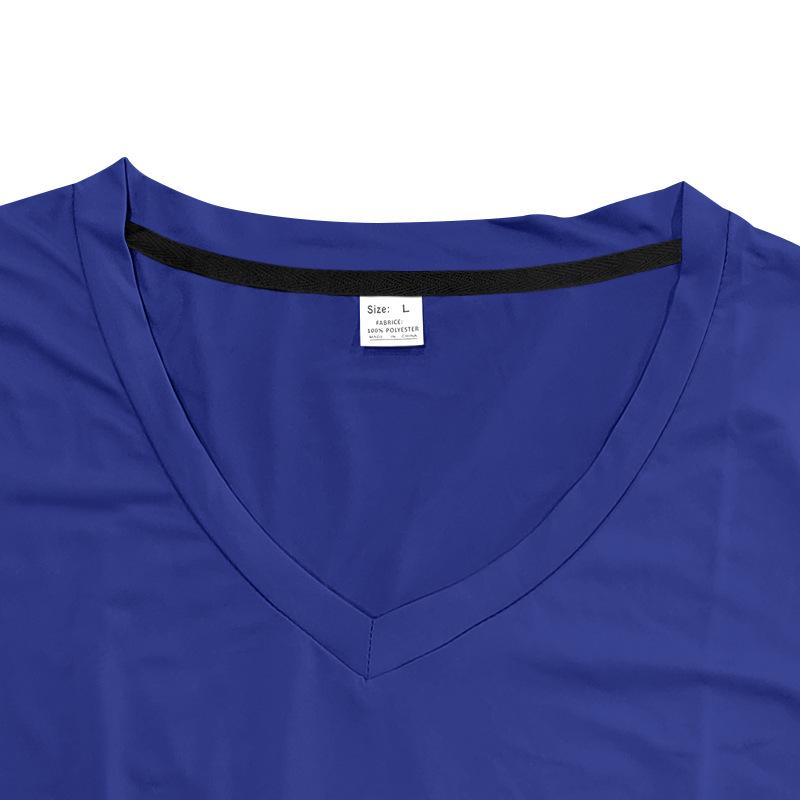 Ανδρικό Καλοκαιρινό Αθλητικό T-Shirt V-neck Γρήγορου Στεγνώματος