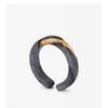 Adjustable Sterling Geometric Ring Men Women Vintage Retro Style Handmade Black Oxidized Finish