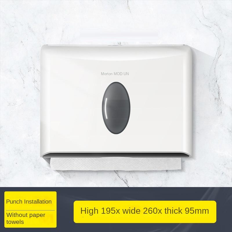 Hand Towel Box Wall-mounted Bathroom Household Hand Towel Box Commercial Toilet Paper Box Living Room Hanging