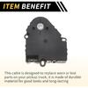 HVAC Air Door Actuator Heater Blend Door Actuator for Buick LeSabre 2000-2005 for Buick Riviera 1995-1999 AC Heater Actuator No.604106/52402612