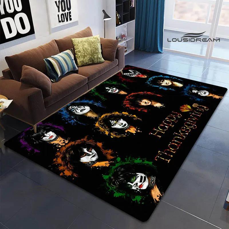 Kussband-Druckteppich, Kinderspielzimmerteppich, Wohnzimmer, Schlafzimmer, rutschfester Teppich, Fotografie-Requisiten, Geburtstagsgeschenk