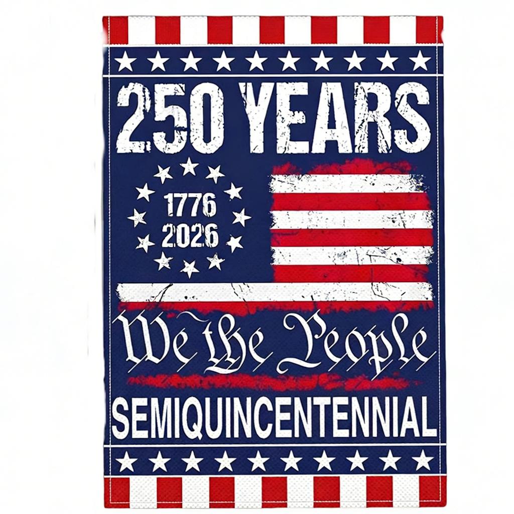 Decorative Garden Flag For The 250th Anniversary Of The United States