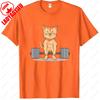 PR lub Er Podnoszenie Ciężarów Kulturystyka Fitness Siłownia Niezbędny Męski T-shirt Krótki Rękaw Luźny Oddychający Kreatywny Codzienny Fajne Koszulki