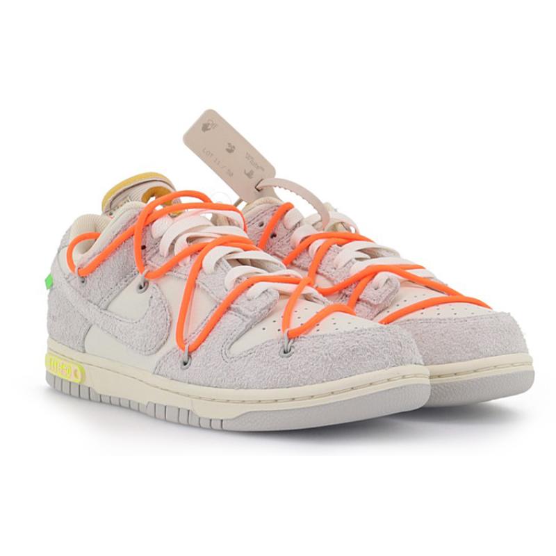 Nike Dunk Low Off White Lot 11 Skate Shoes Sneakers DJ0950-108