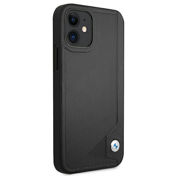 Bmw Case Bmhcp12Srcdpk Iphone 12 Mini5,4 Black/Black Hardcase Leather Deboss