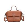 [TIME100] Women's Shoulder Bag, Premium PU Leather, 3-Way Bag, Shoulder Bag, Crossbody Bag, or Handbag, Cute Bag TMFB026 (Brown)
