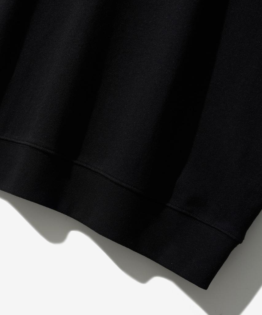 FP142 New Wave Volume Collar Short Sleeve T-Shirt Black Sjst1457