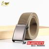 High Elasticity Knit Canvas Belt with Elastic Waistband - Fashionable and Comfortable