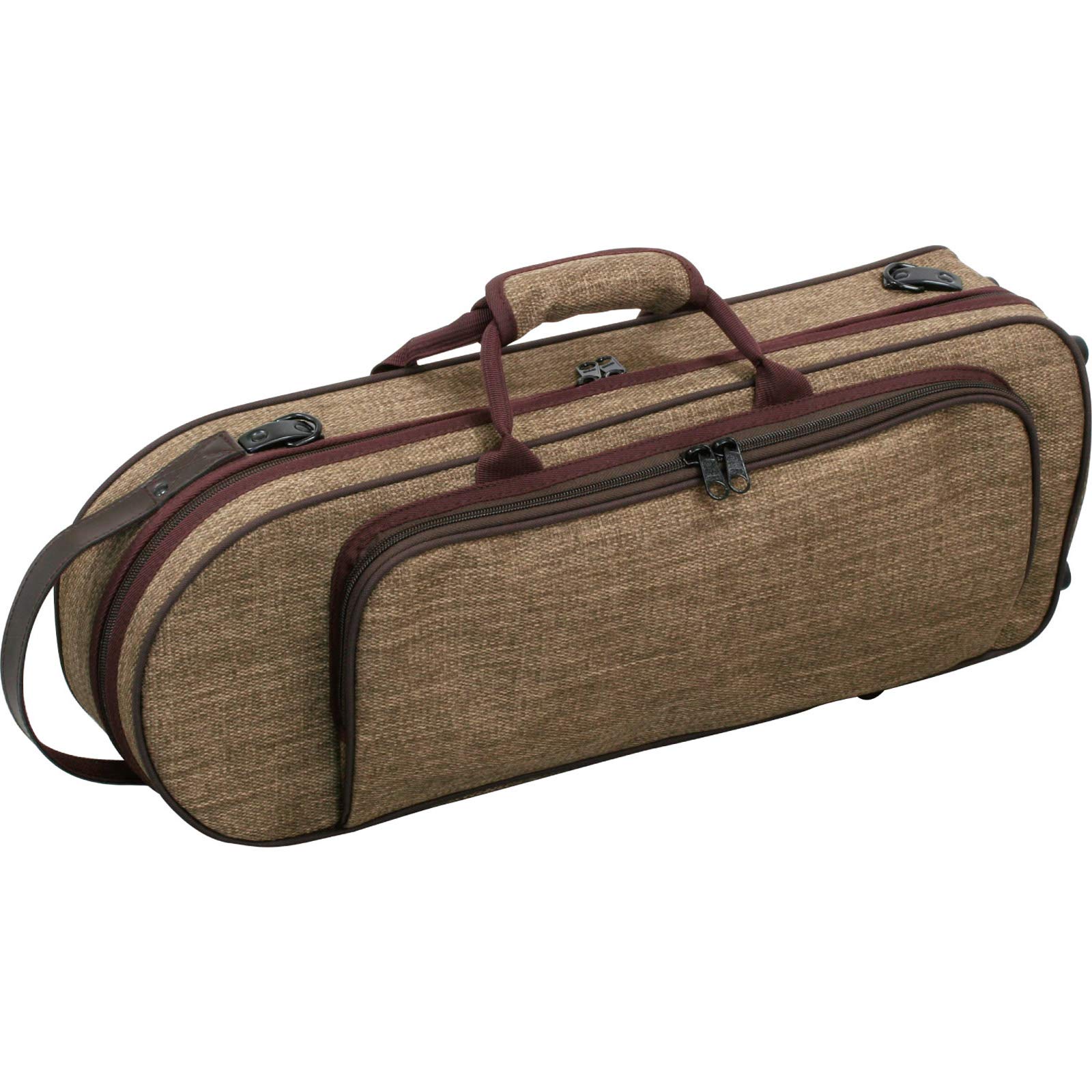

Kikutani Lightweight Trumpet Semi-Hard Case Tweed Fabric Brown TR-Tweed BRO