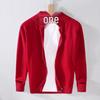 Men's Business Casual Slim Fit Zipper Cardigan Sweater - Solid Color Knitwear Top