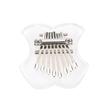 Thumb Piano Crystal Mini Portable Fruit Mbira Music Instrument for Beginners 8 Keys