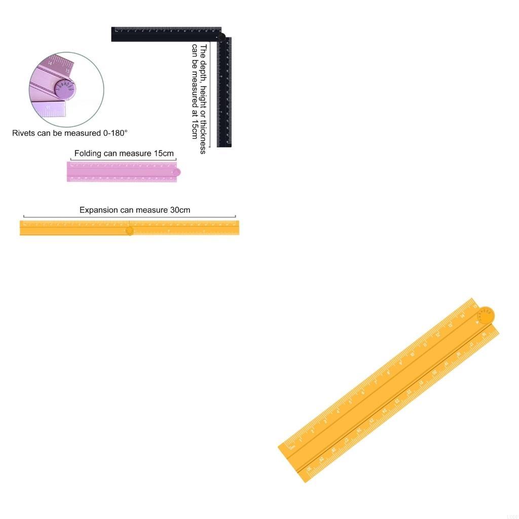 Efficient Foldable Ruler for Precise Measuring in Construction Projects Drawing