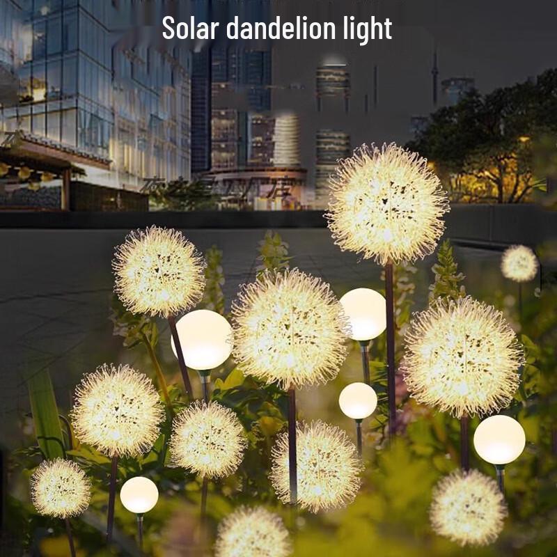 Solar LED Dandelion Ground Light