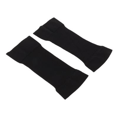 1 Pair Arm Compression Sleeves Elastic Cotton Soft Texture Arm Slimming Wrap Sleeves 480D