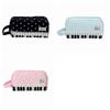 Met Handvat Piano Potloodtasje Kant Pen Tas Kawaii Stippen Potloodtasje Bureau Opberging