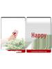 Xi Character Flocked Wedding Window Clings for Living Room Decoration