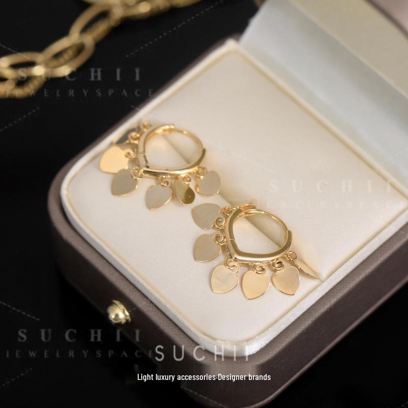2025 Korean High-End Pearl Flower Earrings: Luxurious Niche Design for Women
