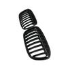 2Pcs Front Bumper Kidney Grille Hood Kidney Grill Racing Grills Gloss Black Replacement For BMW X1 F49 F48 2016 2017 2018