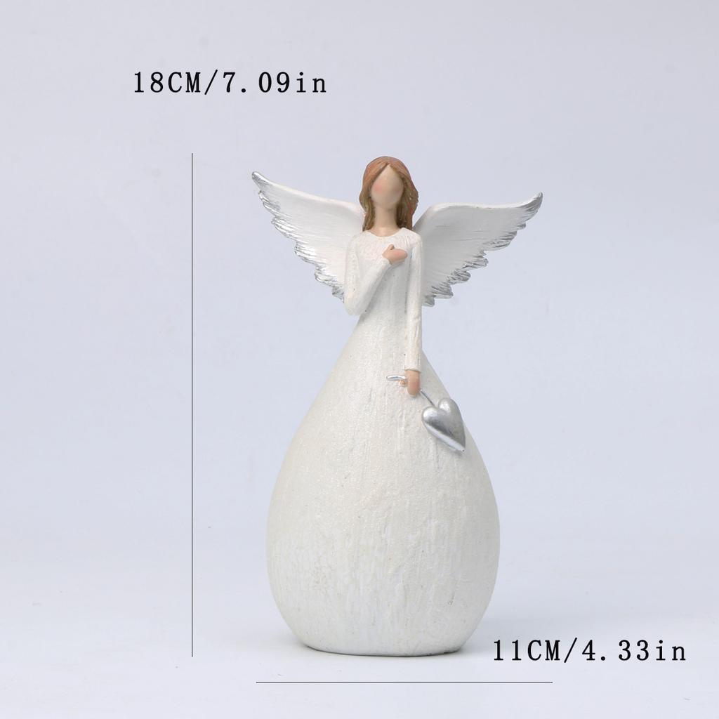 Blessing Angel Figurine - Perfect For Christmas, Weddings & More | Durable Abs Resin Sculpture | Ideal Gift For Home Decor