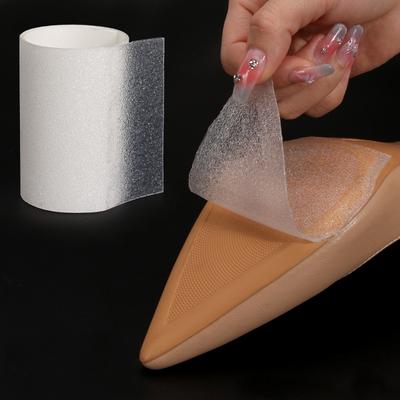 Transparent Shoe Sole Protector Stickers Self Adhesive Anti Slip Wear Resistant Clear Outsole Tape for Women High Heels
