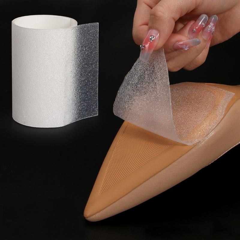 Transparent Shoe Sole Protector Stickers Self Adhesive Anti Slip Wear Resistant Clear Outsole Tape for Women High Heels