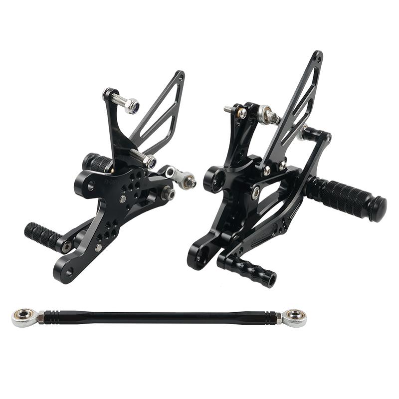 Adjustable Rearsets Footrest Footpeg For Yamaha YZF-R6 R6 YZF R6 1999-2002 2000 2001 Shift Rod Motorcycle Accessories