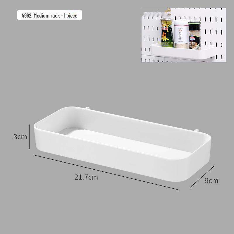 

Подставка для настенного хранения и домашнего декора с отверстиями без перфорации