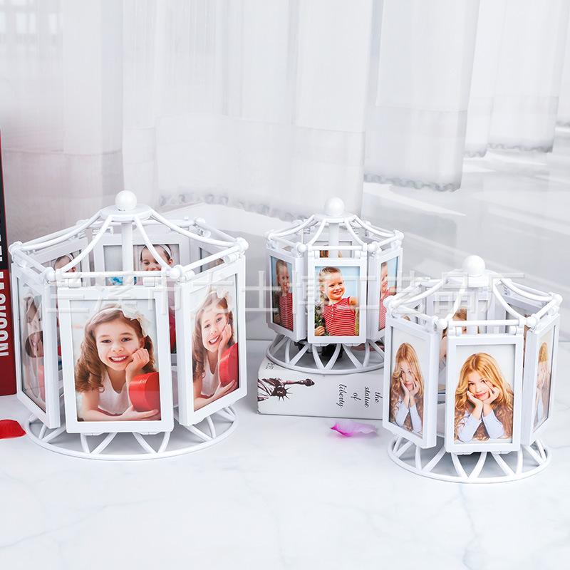 

Creative Children s 3-inch Rotating Music Ferris Wheel Photo Frame Combination for Weddings and Studios 13*15 cm